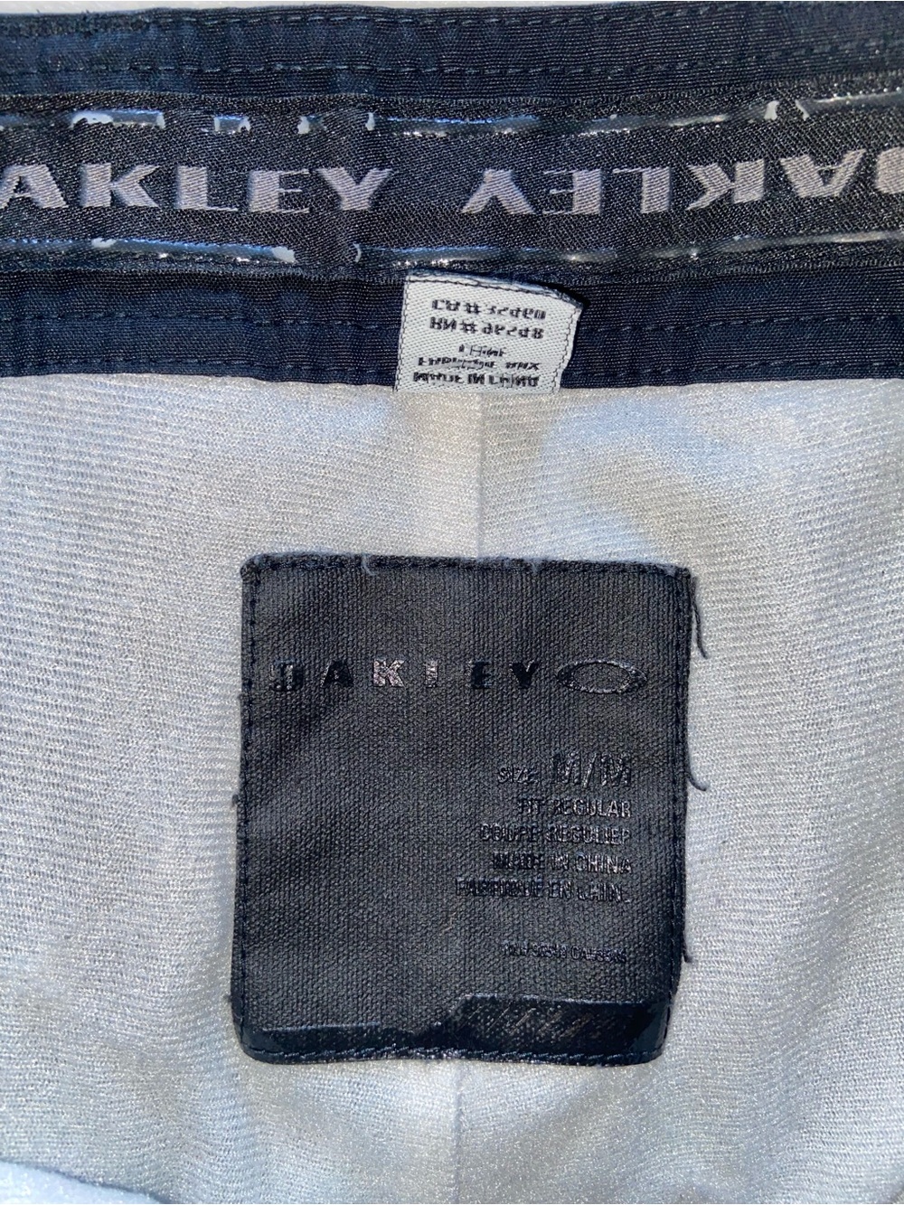 Black Oakley Used Ski Pants